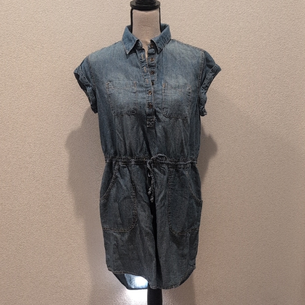 Denim Shirt Dress